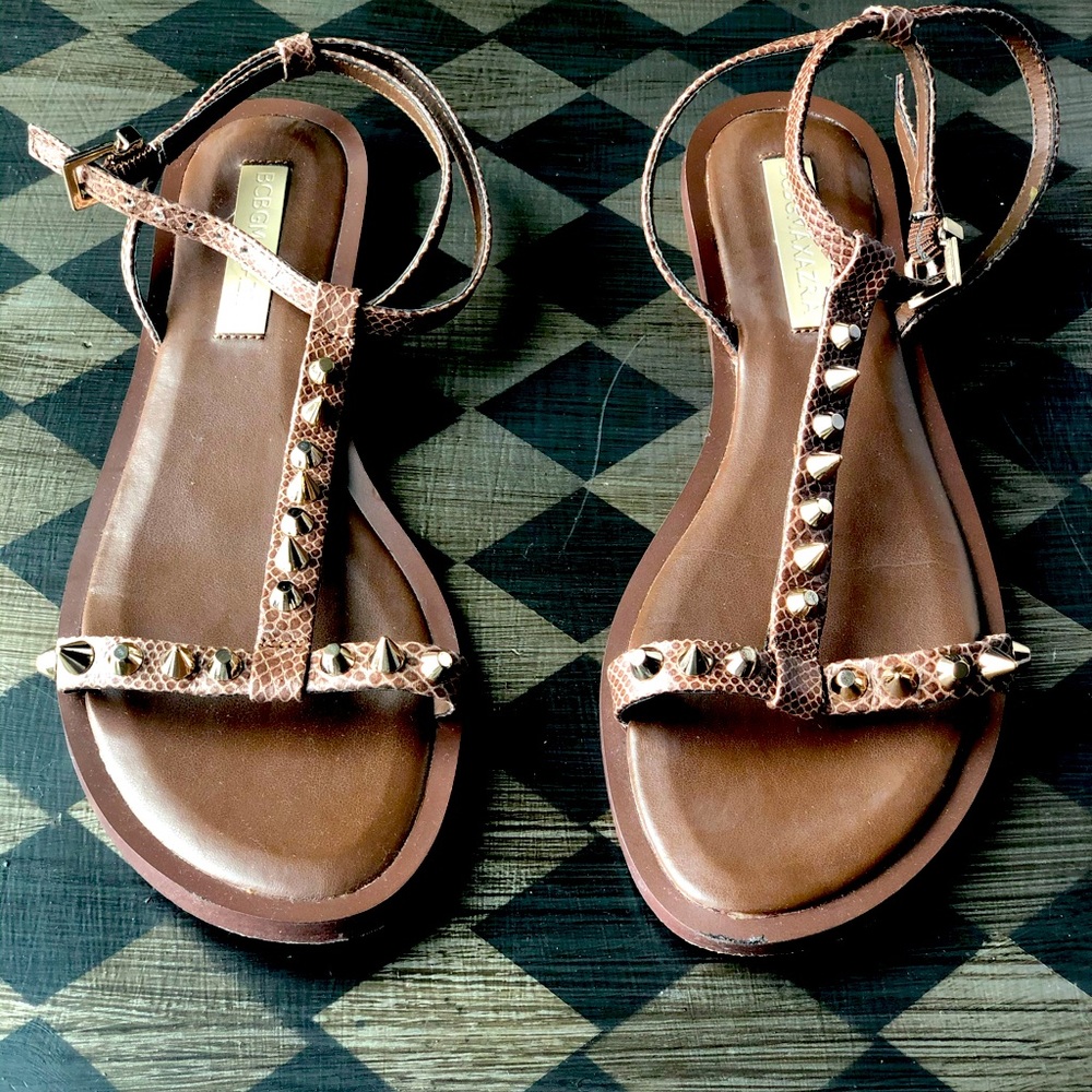 BCBG flats. Worn only once